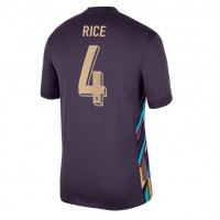 Camisa de time de futebol Inglaterra Declan Rice #4 Replicas 2º Equipamento Europeu 2024 Manga Curta